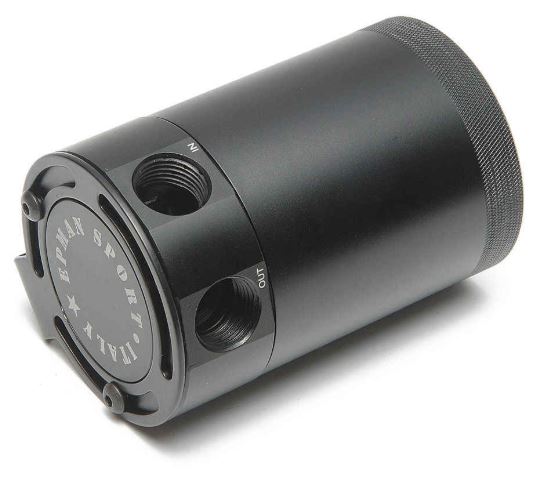 картинка Маслоуловитель 2-ух портовый Epman черный магазин  StreetTuning 