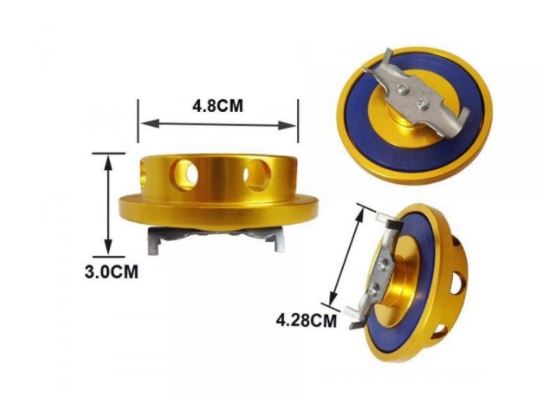 картинка Крышка маслозаливной горловины Epman синяя для MITSUBISHI магазин  StreetTuning 