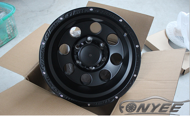 картинка Новые диски GT Wheel R16 6X139,7 ET-40 J10 черные матовые магазин  StreetTuning 