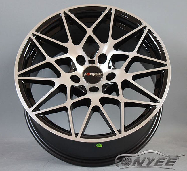 картинка Новые диски BMW AG MGT R19 5x120 ET30 J8,5 черный + серебро магазин  StreetTuning 