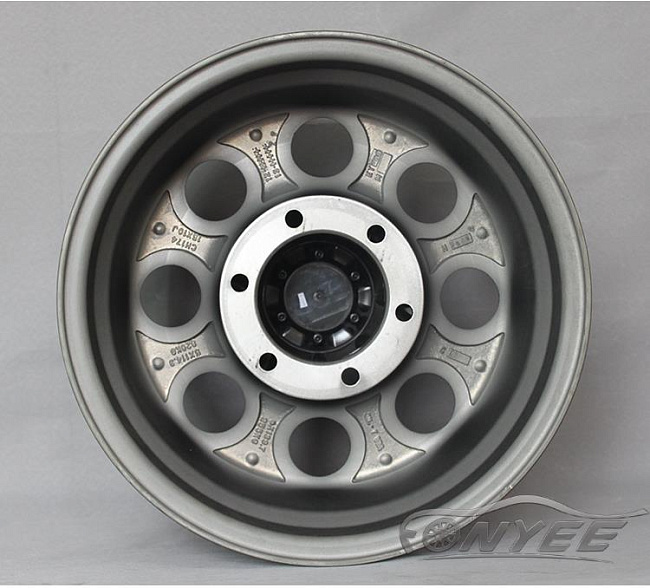 картинка Новые диски TUFF AT R15 5X114,3 ET0 J8 черые магазин  StreetTuning 