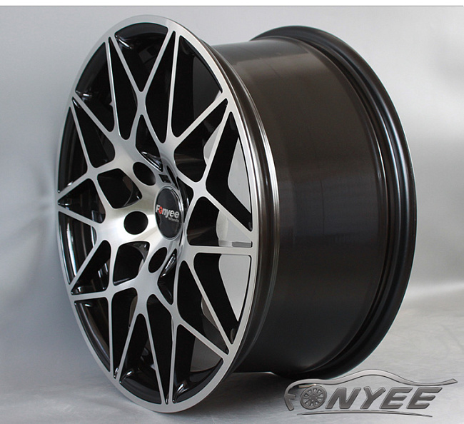 картинка Новые диски BMW AG MGT R19 5x120 ET30 J8,5 черный + серебро магазин  StreetTuning 