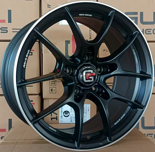 картинка Диски Rays Volk Racing GL050 R19 J8,5 ET35 5X114,3 black matt магазин  StreetTuning 