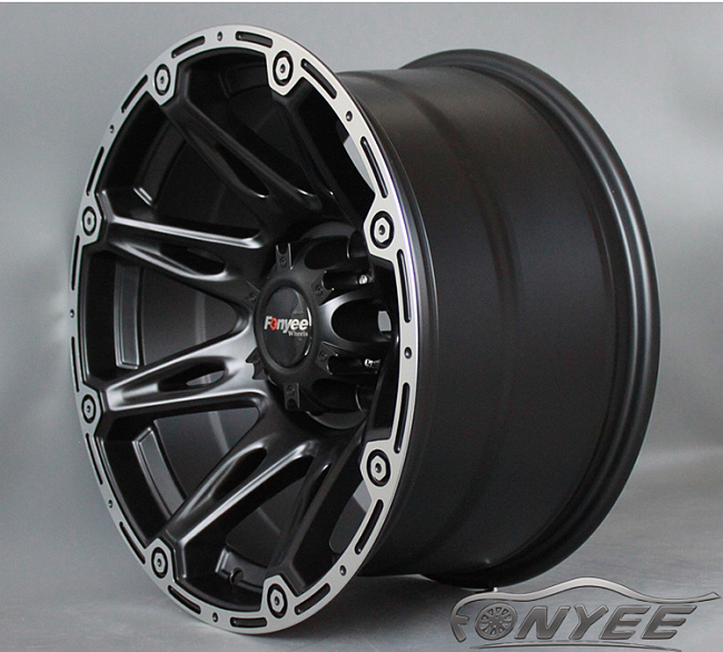 картинка Новые диски Formula R16 5x150 ET-45 J10 черный мат + серебро магазин  StreetTuning 