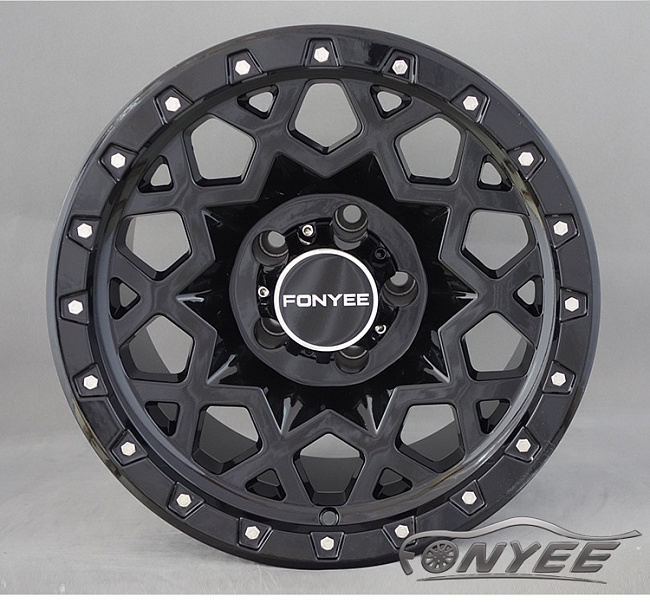 картинка Новые диски Black Rhino Sprocket R16 5X139,7 ET-10 J8,5 черный глянец магазин  StreetTuning 