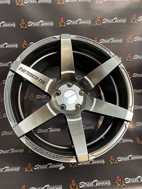 картинка Новые диски SHOGUN R18 J9.5 ET20 5X114.3, Hyper Black магазин  StreetTuning 