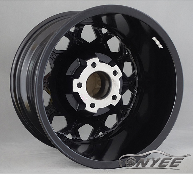 картинка Новые диски Black Rhino Sprocket R16 5X139,7 ET-10 J8,5 черный глянец магазин  StreetTuning 