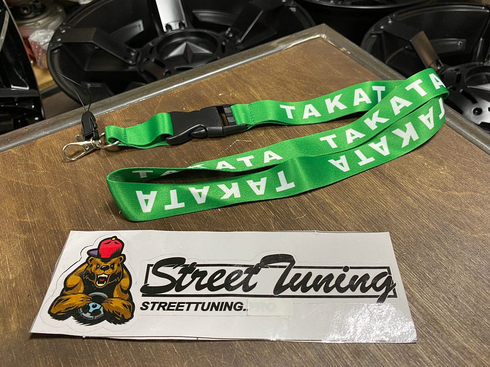 картинка Шнурок для Ключей TAKATA - тканевый от магазина  StreetTuning