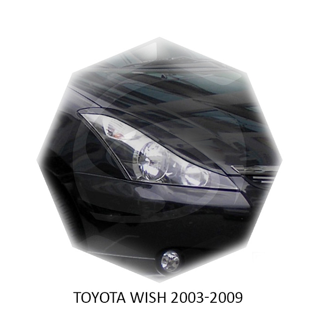 картинка Реснички на фары для  TOYOTA WISH 2003-2009г магазин  StreetTuning 