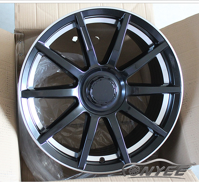картинка Новые диски Mercedes AMG 10 Spoke R18 5x112 ET43 J8 черные магазин  StreetTuning 