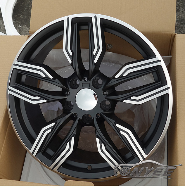 картинка Новые диски BMW 760 M STYLE R18 5X112 ET30 J9,0 черные магазин  StreetTuning 