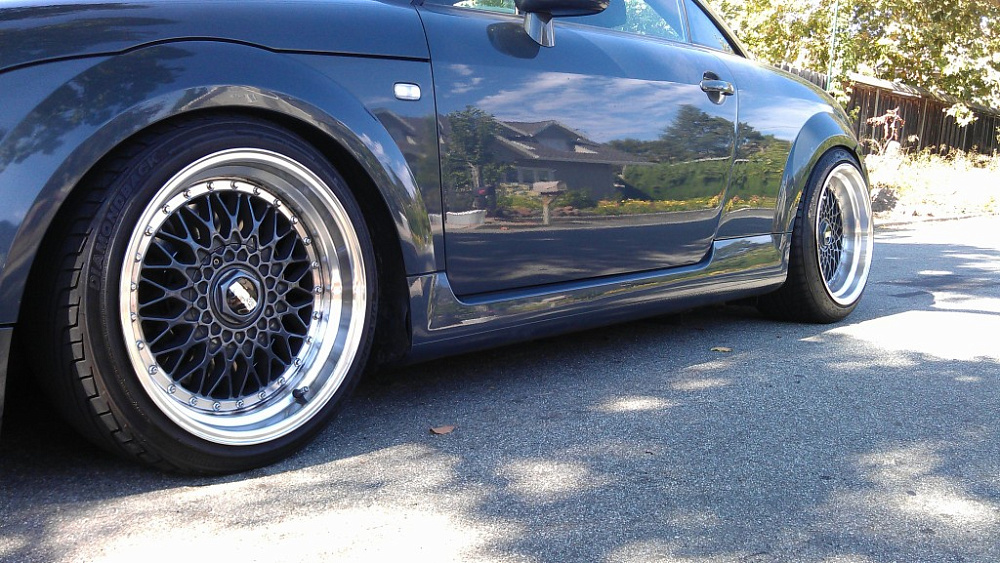 картинка Новые диски BBS RS R18 5X120/5X114,3 ET30 J9,5 черные + полированная полка от магазина  StreetTuning