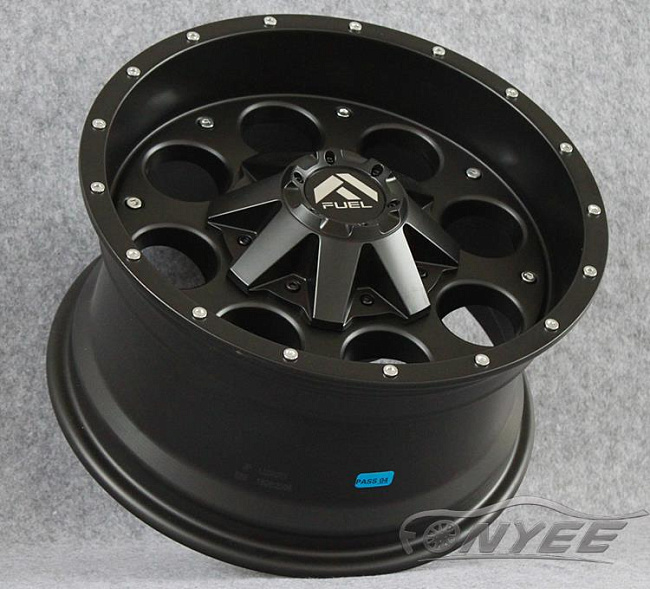 картинка Новые диски TUFF AT R15 5X114,3 ET0 J8 черые магазин  StreetTuning 