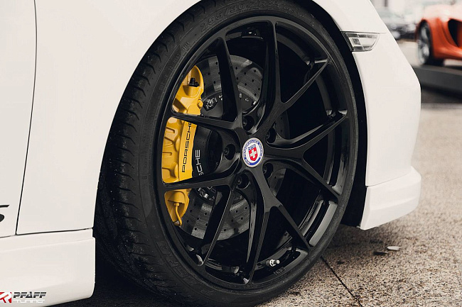 картинка Новые диски HRE P101 R17 5x112 ET35 J7,5 черные матовые магазин  StreetTuning 