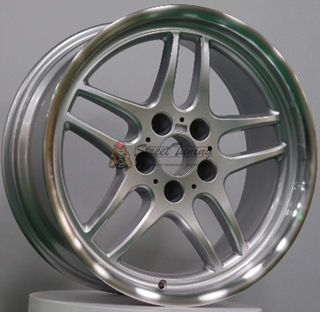 картинка Диски BMW M Parallel Style 37 R18 J9,5 ET25 5X120 silver + chrome lip магазин  StreetTuning 