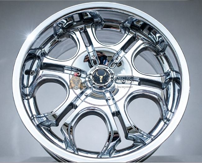 картинка Диски Ford F350 Super Duty DRW  R18 8J ET20 6X139.7  Water Chrom магазин  StreetTuning 