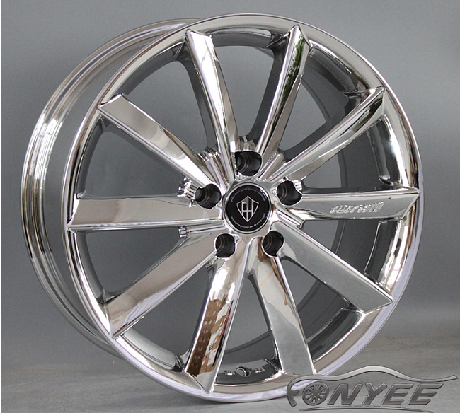 картинка Новые диски Fledermaus - Cuervo10 R17 J7 ET42 5x108 хром магазин  StreetTuning 