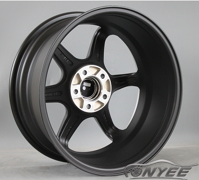 картинка Новые диски Rays TE37 R18 5X114,3 ET40 J8 черные матовые + хром полка магазин  StreetTuning 