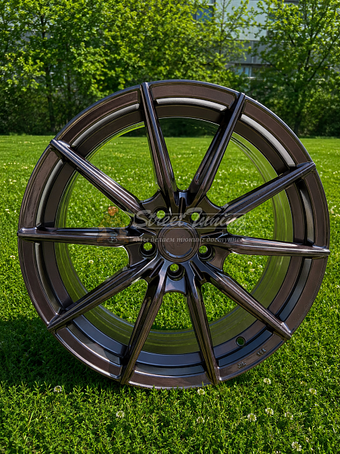 картинка Новые диски Wheelforce germany R17 J7.5 ET38 5x100 Black Mat магазин  StreetTuning 