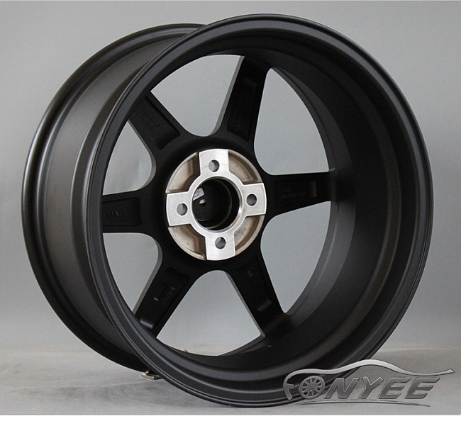 картинка Новые диски SHOGUN EMOTION R V06-R R16 4X100 ET28 J7,5 черный мат + серебро магазин  StreetTuning 