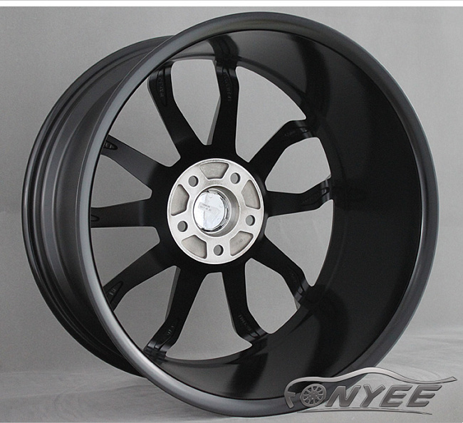 картинка Новые диски HRE S201 Replika R19 5X112 ET35 J9,5, черные + серебро магазин  StreetTuning 