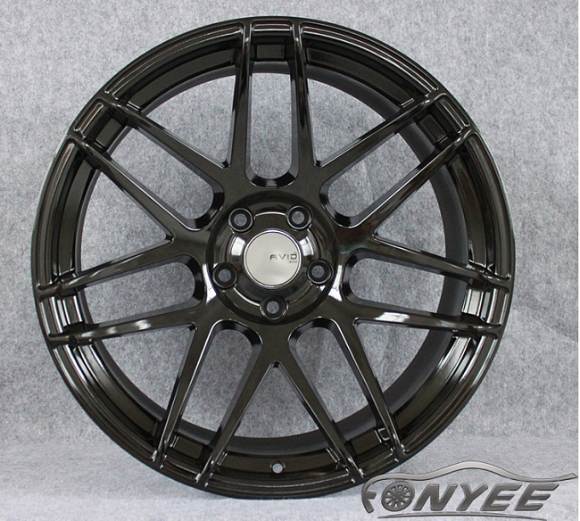 картинка Новые диски CURVA C300 R19 5х120 ET30 J10 черный глянец магазин  StreetTuning 