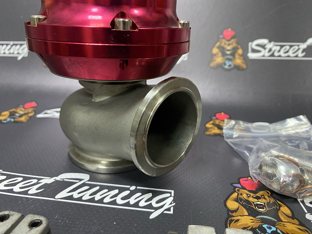 картинка Вестгейт (Wastegate) 44 мм Epman Sport V-band красный от магазина  StreetTuning