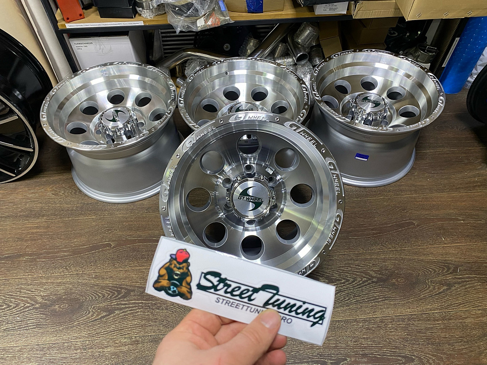 картинка Новые диски GT WHEEL R16 J10 et -44 6x139,7, серебро от магазина  StreetTuning