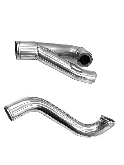 картинка Алюминиевый пайп интеркулера Charge Pipe для BMW N54 135i 335i 535i E82 E88 E90 E92 E60 магазин  StreetTuning 