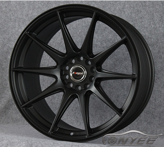 картинка Новые диски XXR 527 R17 5X100 ET38 J7,5, черные матовые магазин  StreetTuning 