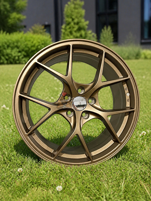 картинка Новые диски BBS FI-R R18 J8 ET35 5X112 Satin Bronze магазин  StreetTuning 