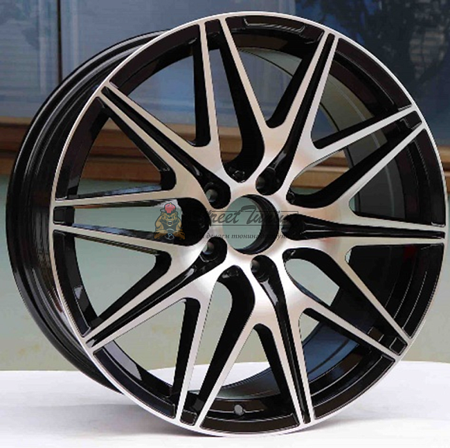 картинка Диски  FF Wheels FBX156 R20 J8,5 ET40 5X112 black + polished магазин  StreetTuning 