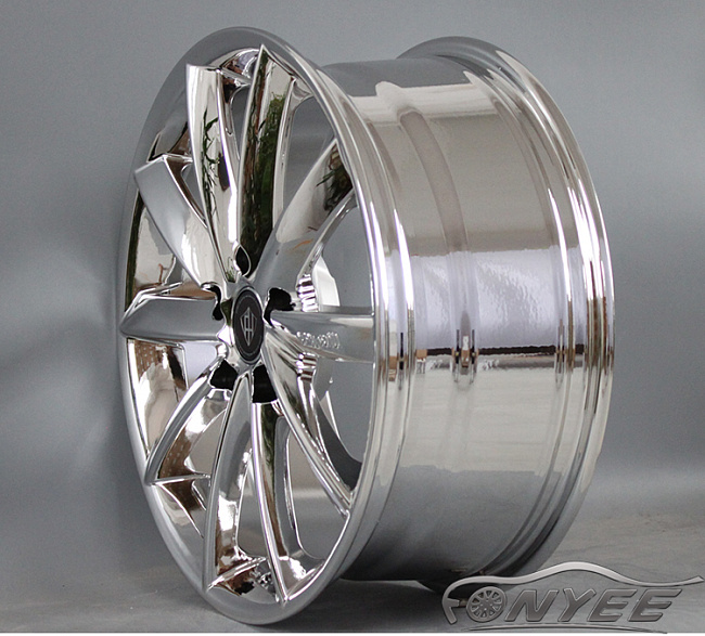картинка Новые диски Fledermaus - Cuervo10 R17 J7 ET42 5x108 хром магазин  StreetTuning 