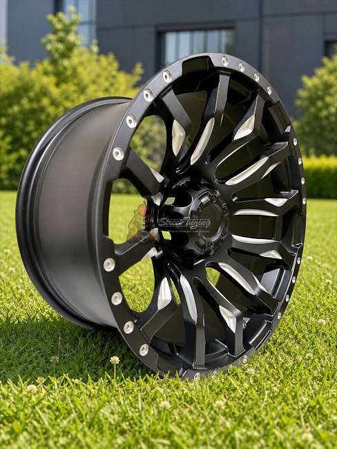 картинка Новые диски Fuel Style R17 J9 ET0 6X139.7 Black магазин  StreetTuning 