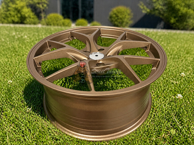 картинка Новые диски BBS FI-R R18 J8 ET35 5X112 Satin Bronze магазин  StreetTuning 