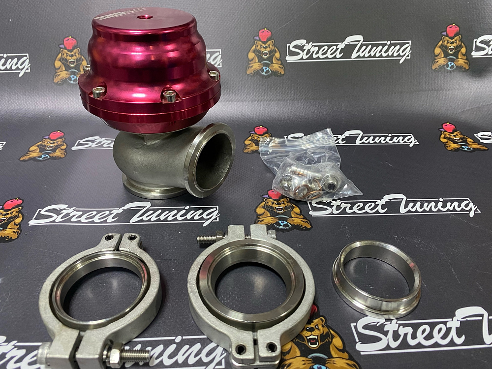 картинка Вестгейт (Wastegate) 44 мм Epman Sport V-band красный от магазина  StreetTuning