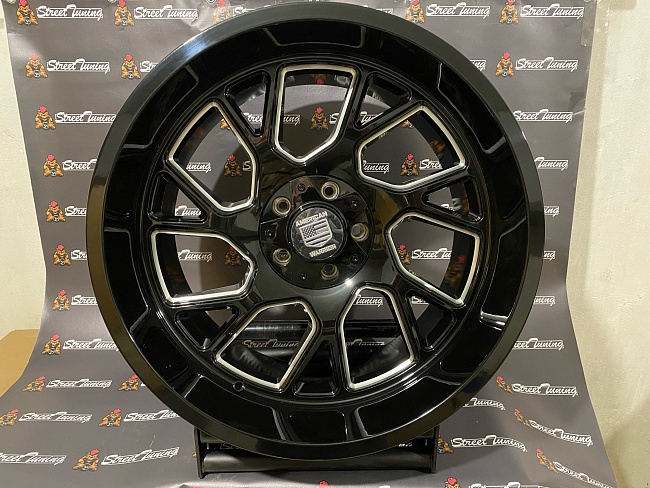 картинка Новые диски OFF ROAD R22 J12 ET -42 5X150/5X139.7  Black магазин  StreetTuning 