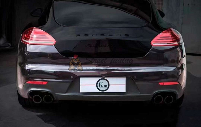 картинка Задний бампер в расширенным сборе для Porsche Panamera 2014-2016 годов (970.2) магазин  StreetTuning 
