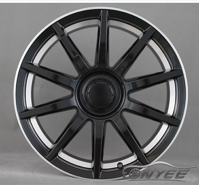 картинка Новые диски Mercedes AMG 10 Spoke R18 5x112 ET43 J8 черные магазин  StreetTuning 