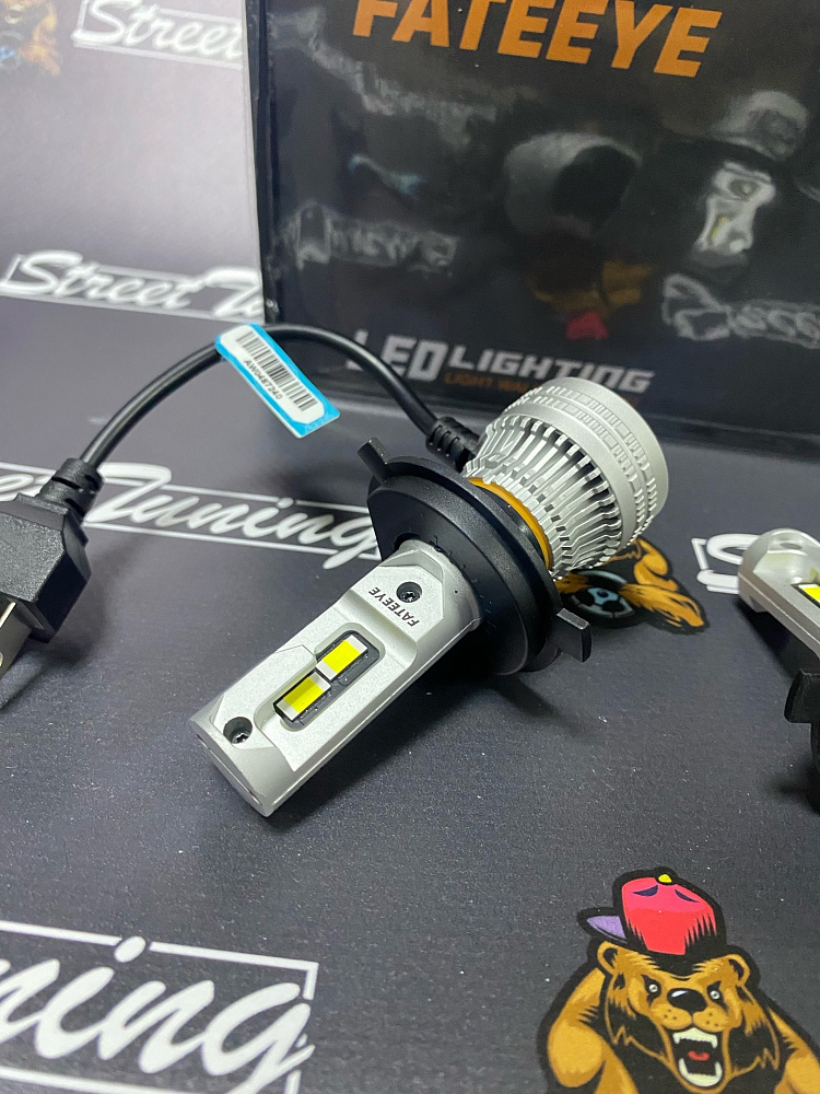 картинка Автомобильные светодиодные лампы FATEEYE F26 Led - H4 6500к от магазина  StreetTuning