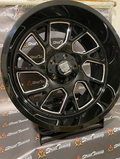 картинка Новые диски OFF ROAD R22 J12 ET -42 5X150/5X139.7  Black магазин  StreetTuning 
