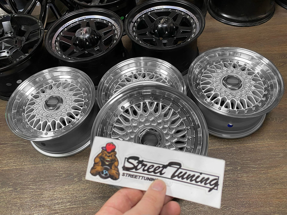 картинка Новые диски BBS RS R15 J7 ET25 4x100/108 серебро от магазина  StreetTuning