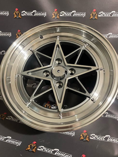 картинка Новые диски Work Equip 03 R15 J8 ET25 4X100, серые магазин  StreetTuning 